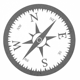 COMPASS VACATIONS. ADVENTURE COMES FIRST logo