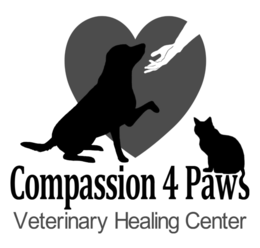COMPASSION 4 PAWS VETERINARY HEALING CENTER logo