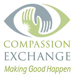 COMPASSION EXCHANGE MAKING GOOD HAPPEN logo
