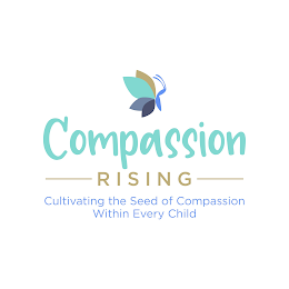 COMPASSION RISING CULTIVATING THE SEED OF COMPASSION WITHIN EVERY CHILD logo