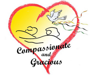 COMPASSIONATE AND GRACIOUS logo