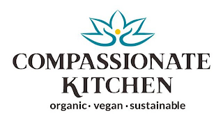 COMPASSIONATE KITCHEN ORGANIC · VEGAN · SUSTAINABLE logo