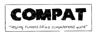 COMPAT "HELPING HUMANS FIT IN A COMPUTERIZED WORLD" logo
