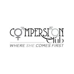 COMPERSION CLUB WHERE SHE COMES FIRST logo