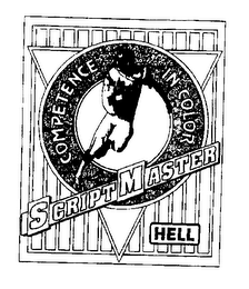 COMPETENCE IN COLOR SCRIPTMASTER HELL logo