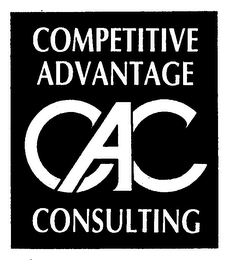COMPETITIVE ADVANTAGE CAC CONSULTING logo