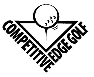 COMPETITIVE EDGE GOLF logo