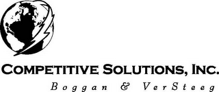 COMPETITIVE SOLUTIONS, INC. BOGGAN & VERSTEEG logo