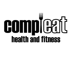 COMPLEAT HEALTH AND FITNESS logo