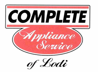 COMPLETE APPLIANCE SERVICE OF LODI logo