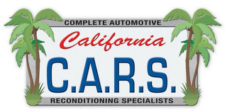 COMPLETE AUTOMOTIVE RECONDITIONING SPECIALISTS CALIFORNIA C.A.R.S. logo