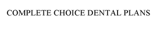 COMPLETE CHOICE DENTAL PLANS logo