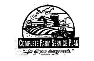 COMPLETE FARM SERVICE PLAN "FOR ALL YOUR ENERGY NEEDS." logo
