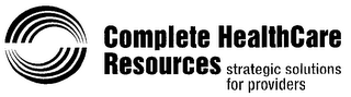 COMPLETE HEALTHCARE RESOURCES STRATEGIC SOLUTIONS FOR PROVIDERS logo