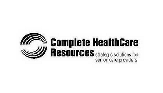 COMPLETE HEALTHCARE RESOURCES STRATEGIC SOLUTIONS FOR SENIOR CARE PROVIDERS logo