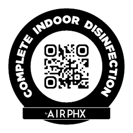COMPLETE INDOOR DISINFECTION BY AIRPHX logo