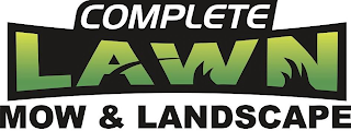 COMPLETE LAWN MOW & LANDSCAPE logo