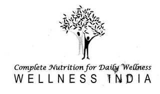 COMPLETE NUTRITION FOR DAILY WELLNESS WELLNESS INDIA logo