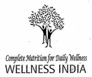 COMPLETE NUTRITION FOR DAILY WELLNESS WELLNESS INDIA logo