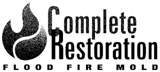 COMPLETE RESTORATION FLOOD FIRE MOLD logo