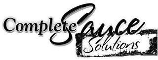 COMPLETE SAUCE SOLUTIONS logo