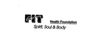 COMPLETELY FIT HEALTH FOUNDATION SPIRIT, SOUL & BODY logo