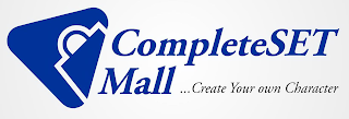 COMPLETESET MALL ... CREATE YOUR OWN CHARACTER logo