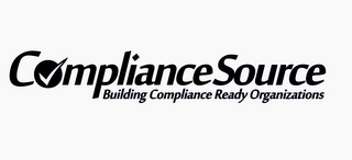 COMPLIANCE SOURCE BUILDING COMPLIANCE READY ORGANIZATIONS logo