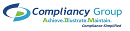COMPLIANCY GROUP ACHIEVE.ILLUSTRATE.MAINTAIN. COMPLIANCE SIMPLIFIED logo