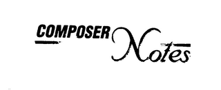 COMPOSER NOTES logo