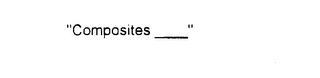 "COMPOSITES" logo