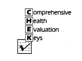 COMPREHENSIVE HEALTH EVALUATION KEYS logo