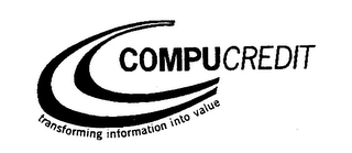COMPUCREDIT TRANSFORMING INFORMATION INTO VALUE logo