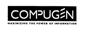 COMPUGEN MAXIMIZING THE POWER OF INFORMATION logo