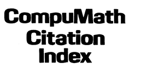 COMPUMATH CITATION INDEX logo