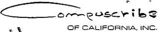 COMPUSCRIBE OF CALIFORNIA logo