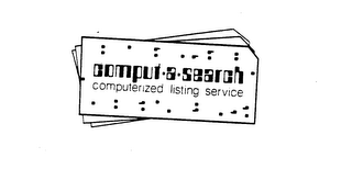 COMPUT-A-SEARCH COMPUTERIZED LISTING SERVICE logo