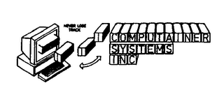 COMPUTAINER SYSTEMS INC NEVER LOSE TRACK logo