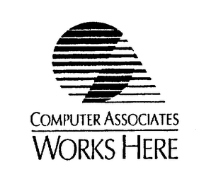 COMPUTER ASSOCIATES WORKS HERE logo