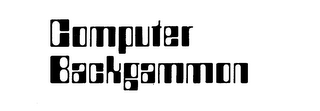 COMPUTER BACKGAMMON logo