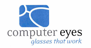 COMPUTER EYES GLASSES THAT WORK logo