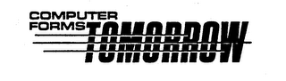 COMPUTER FORMS TOMORROW logo
