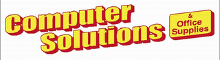COMPUTER SOLUTIONS & OFFICE SUPPLIES logo