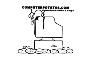 COMPUTERPOTATOS.COM CYBERSPACE SALSA & CHIPS logo