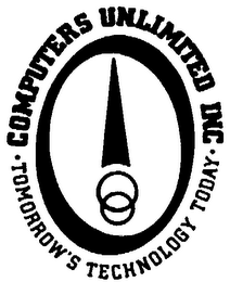 COMPUTERS UNLIMITED INC TOMORROW'S TECHNOLOGY TODAY logo