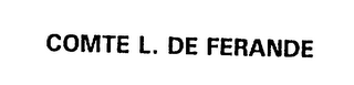 COMTE L. DE FERANDE logo