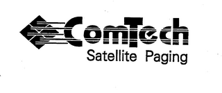 COMTECH SATELLITE PAGING logo