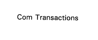 COMTRANSACTIONS logo