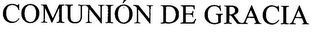 COMUNIÓN DE GRACIA logo