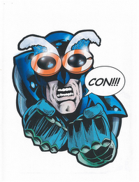 CON!!! logo